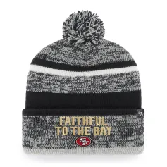 SAN FRANCISCO 49ERS SCRIPT NORTHWARD BVHATS 47 CUFF KNIT
