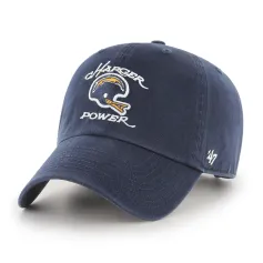 LOS ANGELES CHARGERS HISTORIC BVHATS 47 CLEAN UP YOUTH