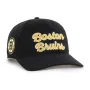 BOSTON BRUINS CHAINSCRIPT BVHATS 47 HITCH LOW CROWN