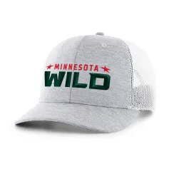 MINNESOTA WILD HARRINGTON SCRIPT BVHATS 47 TRUCKER