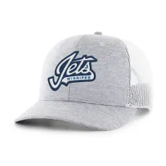 WINNIPEG JETS HARRINGTON SCRIPT BVHATS 47 TRUCKER