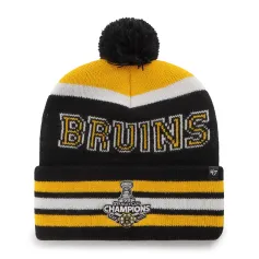 BOSTON BRUINS 100TH ANNIVERSARY RETURN OF A CHAMPION BVHATS 47 CUFF KNIT