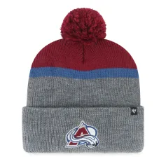 COLORADO AVALANCHE SPLIT SHADOW BVHATS 47 CUFF KNIT
