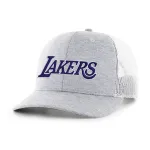 LOS ANGELES LAKERS HARRINGTON SCRIPT BVHATS 47 TRUCKER