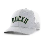 MILWAUKEE BUCKS HARRINGTON SCRIPT BVHATS 47 TRUCKER