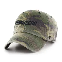 NASCAR CAMO BVHATS 47 CLEAN UP