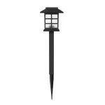 Elfeland LED Solar Pathway Lights Lawn Lamp Decoration for Outdoor Garden Yard Landscape Patio Driveway Walkway Lighting