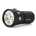 Niwalker NK19 23000LM High Lumen Powerful LED Flashlight 400M Searchlight Pocket Floodlight with 4*18650 High Discharge Batteries Strong Light LED Torch