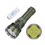 Astrolux® FT02S V2 10225LM Quad HP50 силно фенерче с висок лумен с мощна батерия 26650 Акумулаторна батерия Type-C 418 м тактическа LED горелка Безстепенно затъмняване Къмпинг на открито Туристическа светлина за търсене