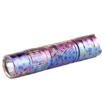 Convoy T3 Colorful Titanium Alloy Compact EDC Flashlight High CRI 12-group Modes AA 14500 Battery LED Torch Tactical Survival Tools