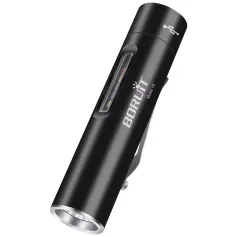 BORUiT V5 ミニ LED EDC 懐中電灯 TYPE-C 充電式ランプ 防水 マグネット付き UVライト ポケットティキ 釣り キャンプ ランタン