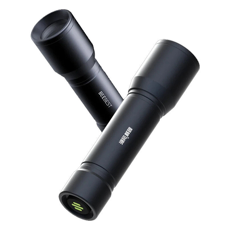 Beebest F1P 200m Portable Powerful Flashlight 3 Modes Ultra Bright LED Mini Torch USB Rechargeable Waterproof Outdoor Camping Tent Light