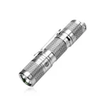 LUMINTOP Tool AA 3.0 900Lumens Mini EDC Powerful Flashlight Super Bright EDC Titanium Alloy Pocket Lamp Mini LED Torch 5 Mode by 14500 Battery for Camping Self Protection