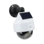 Solar Powered LED Wall Light Outdoor Security Lamp with Motion Sensor & Camera-Style Design Waterproof for Garden Patio & Yard Lighting