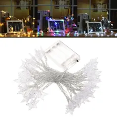  Battery Powered 5M 40LEDs Star Fairy String Light for Christmas Party Ddcor DC4.5V