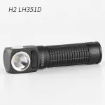 Convoy H2 LH351D LED Flashlight+Headlight 18650 Headlamp Lanterna High Powerful Torch Fishing Head Light Type-c Port