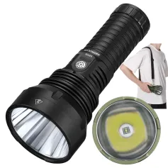 Astrolux® MF06 SBT90.2 6800lm 2126m Thrower LED Flashlight Long Distance LED Torch with 46950 Battery 26 Days Runtime Type-C USB Rechargeable Powerful LED Flashlight for Outdoor Adventure Hiking Camping Searching Fishing