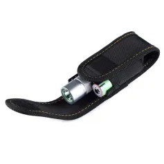 Konvwa Flashlight Holster Pouch Kan Lapèch Pote Devwa Belt Devwa Belt Latarka Sak pou S2 Plus S2+ S3 C8+ M11 M21A S21A S21A S21A M21A M21C M21C M26C 4X18A 3X21A L21A L67 L8