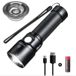 NEXTOOL 4TOOL ED20 XPH50.2 2200LM TIR Lens Сильный светодиодный прожектор Встроенный аккумулятор 4800 мАч 21700 USB Аккумулятор Type-C USB Сверхяркий Мощный фонарь Мини фонарь