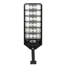 50W Outdoor Solar Street Light with Motion Sensor Light Sensor IPX4 Waterproof 3 Light Modes LED Floodlight