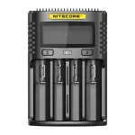 NITECORE UMS4 USB Battery Charger LCD Screen Smart Charging For 26650 18650 21700 UMS2 16340 18350
