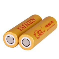 [USA Direct] 200Pcs IMREN 50A High Power 18650 Battery 2100mah 3.7V Rechargeable Lithium-ion Cells Flashlights RC Toys Home Tools Batteries