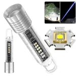 LED Mini Flashlight Type-C USB Rechargeable 1500mAh IPX4 Waterproof (S30B LED)