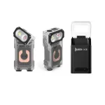 WUBEN X3 Owl 700LM Mini LED Keychain Flashlight 180° Rotating Head Best EDC Flashlight Wireless Charging Box Ultra-light Weight Mini Torch Camping Tent Lamp