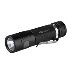 Folomov EDC-C4 1200LM High Lumen Compact EDC Flashlight with 18650 Battery USB Rechargeable Memory Function Mini LED Torch