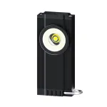LED Keychain Light Mini COB Flashlight Rechargeable with Magnetic Tail Lantern Camping Portable Emergency Torch