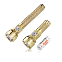 Lumintop GT NANO3.0 Brass 400M EDC Thrower Flashlight Support Extend Tube 700LM 10280/10750 Battery USB Rechargeable Camping Lantern Outdoor Light