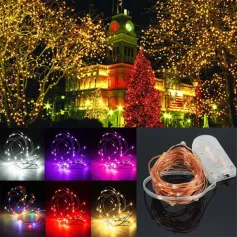 3M防水LEDバッテリーミニLED銅線フェアリーストリングライトホリデーライトパーティークリスマス
