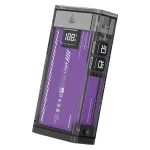 3600LM Ultra Bright Moonbox Flashlight Type-C Rechargeable 3000mAh Outdoor Camping Fishing Light Source Multi-function Power Bank Function EDC Tool LED Torch Lamp