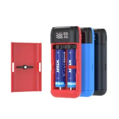 XTAR PB2SL パワーバンク 18650 バッテリー充電器 QC3.0 急速充電 21700 20700 18700 充電式バッテリー 18650 充電器 パワーバンク