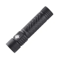 Convoy T7 TIR Lens Strong Floodlight Tactical Flashlight AA 14500 Battery 4Modes EDC Portable Mini LED Torch Type-C USB Rechargeable Tail Magnetic Attraction Maintenance Work Lamp Outdoor Camping Tent Light