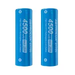 2Pcs Astrolux® E2145 4500mAh 28A 3.7V 21700 Li-ion Battery Unprotected High Drain Rechargeable Lithium Power Cell For Jetbeam Nitecore Lumintop Fenix Olight Flashlights RC Toys E-bikes
