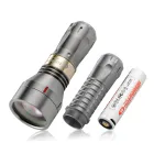 Lumintop ThorII 1700M 350LM Long Range LEP Flashlight High Power Titanium Heavy Duty LED Thrower Flashlight USB Type-C Rechargeable 18350 18650 EDC Tools LEP Torch