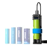 XTAR SC1 PLUS Single-Slot Battery Charger QC PD USB C 3A Fast Charging 21700 26650 26800 18650 NiMH Batteries 10W Power Bank