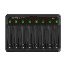[USA Direct] A8-SlotUniversal Battery Quick Charger for 1.5V/1.2V Li-ion Rechargeable AA AAA Batteries For Flashlights Home Tools Child's Toys