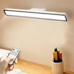 USB Rechargeable LED Desk Lamp Stepless Dimming Table Light Magnetic Hanging Lamp Bedroom Bedside Reading Table Lamps