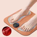 6 Mode 3D Electric Foot Massager Foot Pad 15 Speed Micro Current Pulse Calf Foot Massager Micro Current Foot Massage Pad