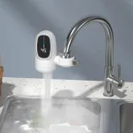 Instant Hot Water Tap Digital Display Instant Electric Water Heater Kitchen Faucet Adapter Fast Heating Digital Display Bathroom Accessories