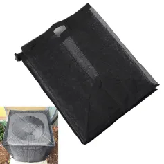 Outdoor Air Conditioner Cover Mesh Breathable Air Conditioner Cover Mesh AC Cover All Seasons Central AC Unit Protection Against