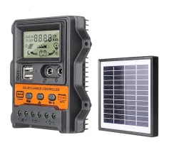 شاشەی LCD 12V/24V 10A/20A/30A تێچووی کۆنترۆڵی بارگاوی خۆر پارامیتەری خۆکار ڕێکخستنی MPPT ڕێکخەری تەختەی خۆر پاکیزە
