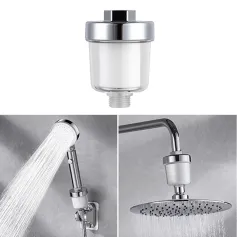 Filtro de ducha universal para grifo Cabezal de ducha Kits de limpiadores de salida de agua Filtro de grifo universal Cocina Baño Ducha Filtro doméstico PP Filtro de algodón