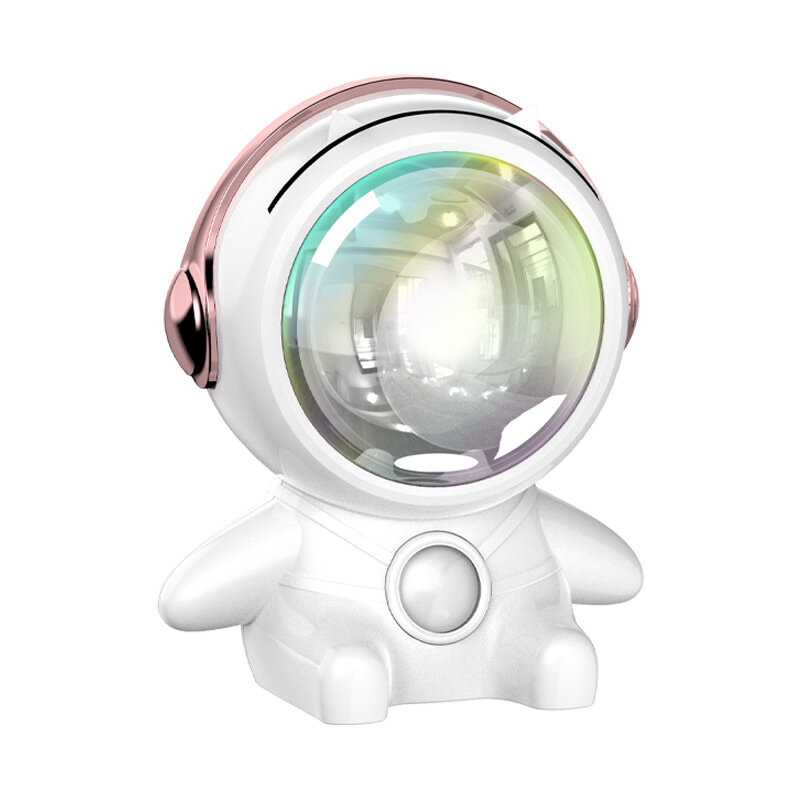 Sunset Atmosphere Night Light Projector Mini Astronaut Space LED Light Sunset Light USB RGB Projector for Bedroom Broadcast Photography Background