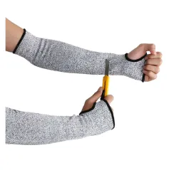 1 Pc Anti-Cutting Anti-Slashing Arm Guards Anti-Cutting Sleeves With Steel Wire Gloves Level 5 High-Strength Anti-Cutting Sleeves Gloves