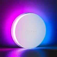 Yeelight RGB Sensor Magnético Luz Noturna Sensor Duplo 30-LED Brilho Suave 750mAh Tipo-C Lâmpada Noturna Magnética Recarregável