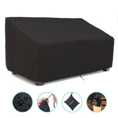 NASUM Chair Cover with Storage Bag Waterproof and Sunproof Outdoor Indoor Chair Sofa Protective Cover