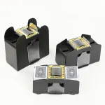 2/4/6 Decks Automatic Poker Card Shuffler for Tabletop Games Automatic Card Shuffler Automatic Playing Cards Shuffler Mixer Games Poker Sorter Machine Dispenser for Travel Home